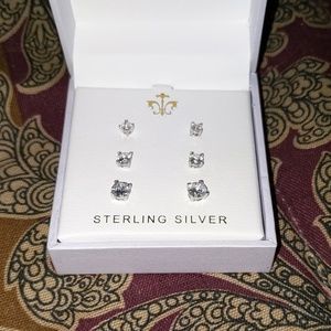 Sterling silver earrings
